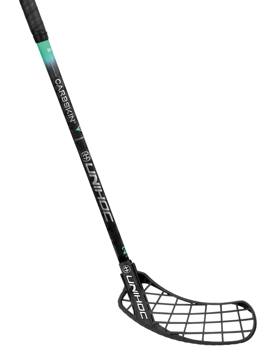 Unihoc Innebandyklubba SONIC CARBSKIN FL 26 black Unihoc Innebandyklubba SONIC CARBSKIN FL 26 black
